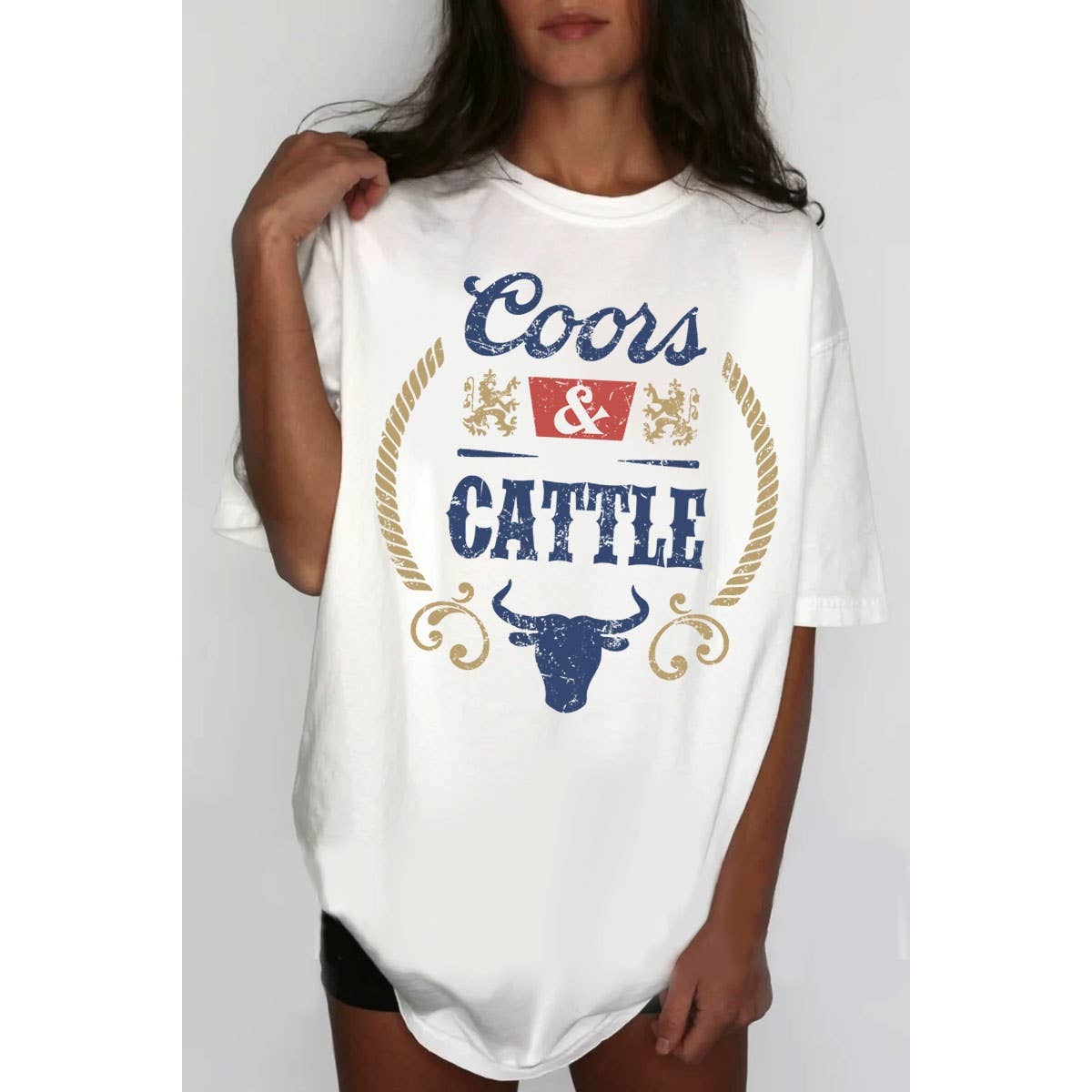 COORS and CATTLE TEE