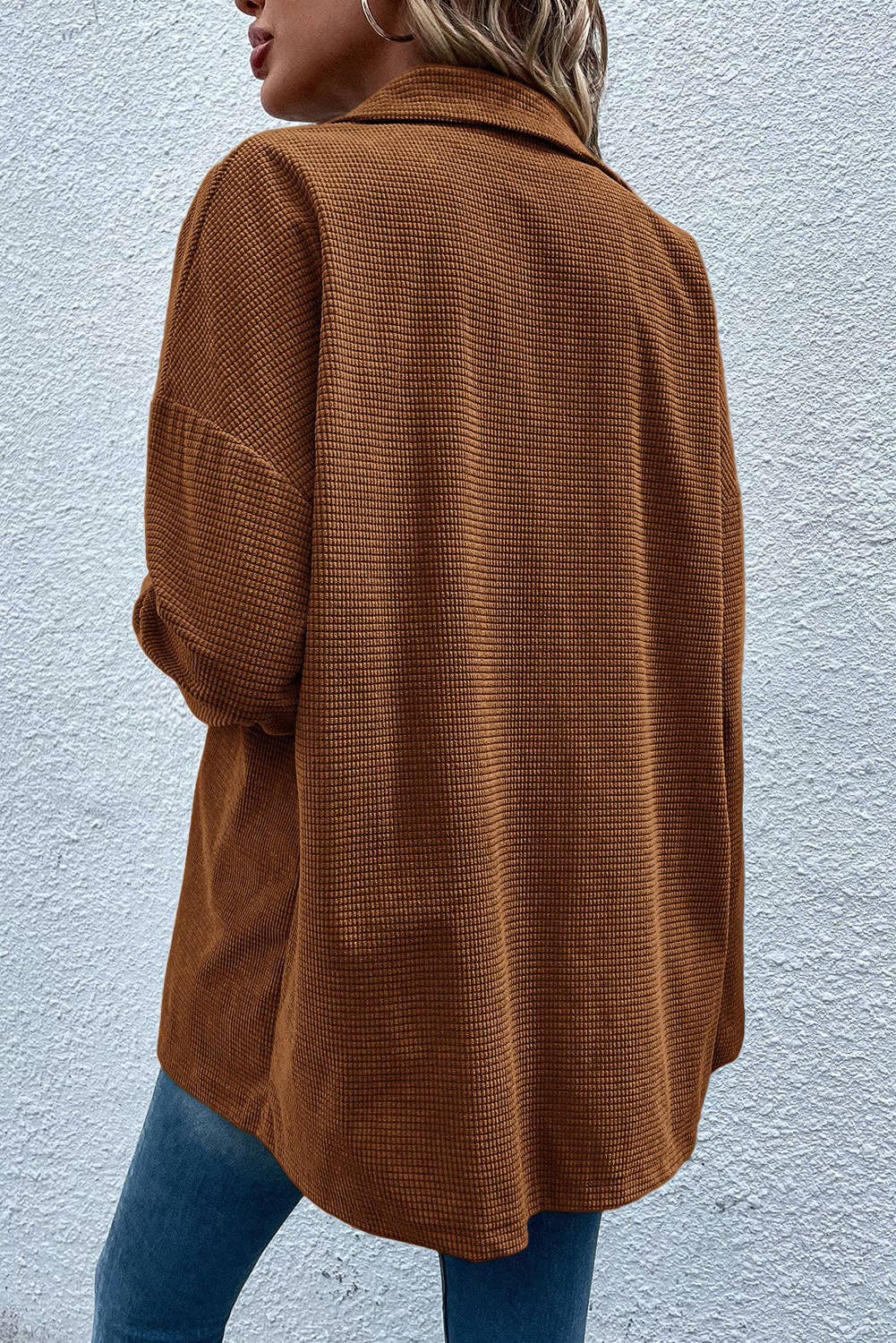 Copper Textured Shacket