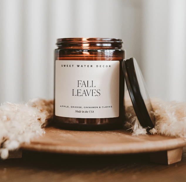 Fall Leaves 9 oz Candle