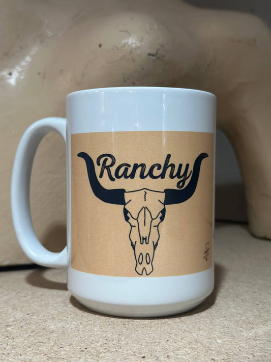 Ranchy 15oz Ceramic Coffee Mug