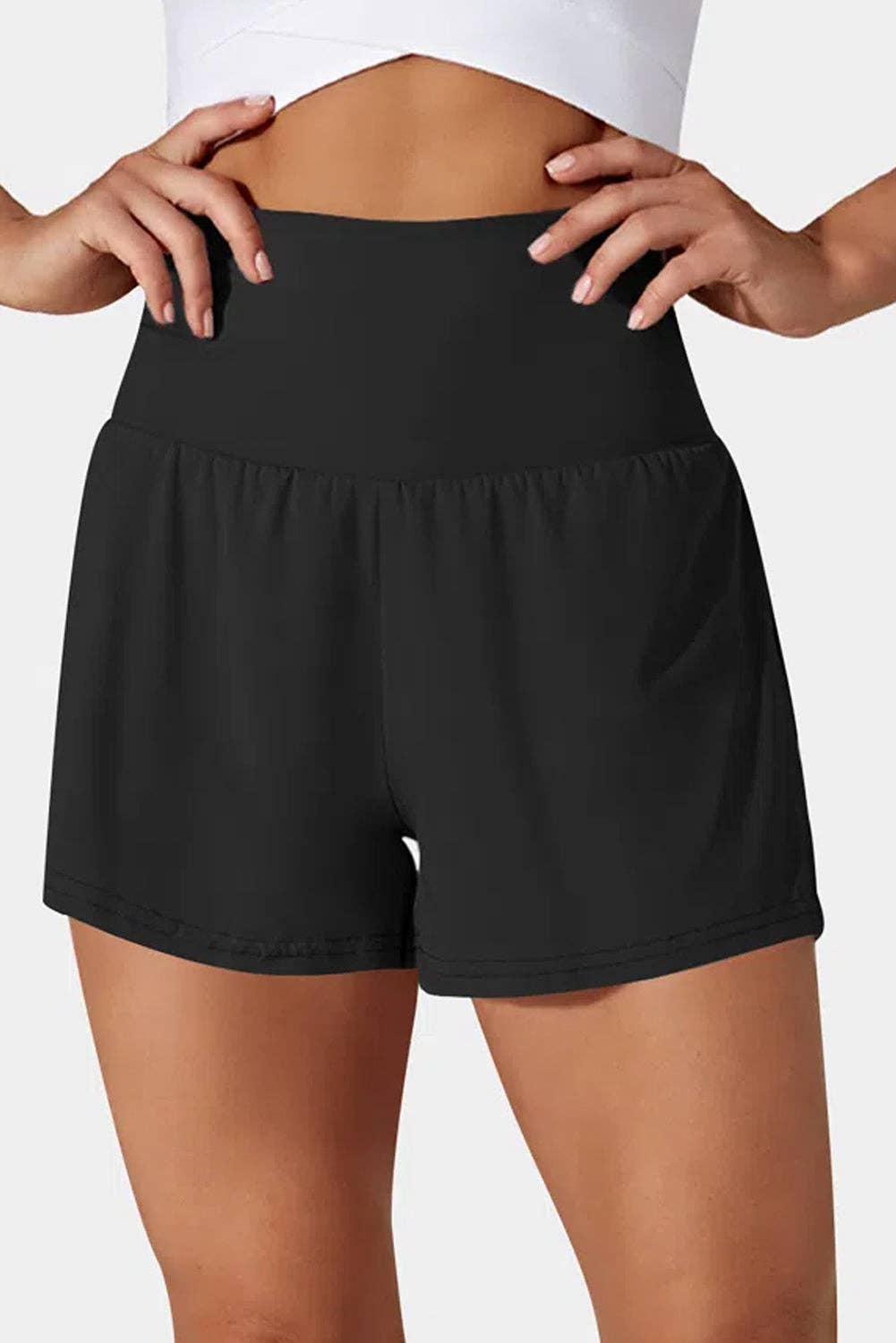 Black Water Resistent Shorts