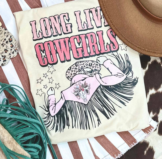 Long Live Cowgirls Western Tee