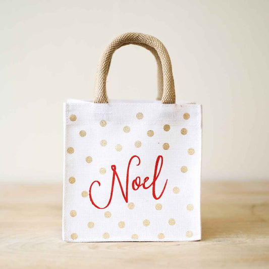 Noel Confetti Petite Gift Tote